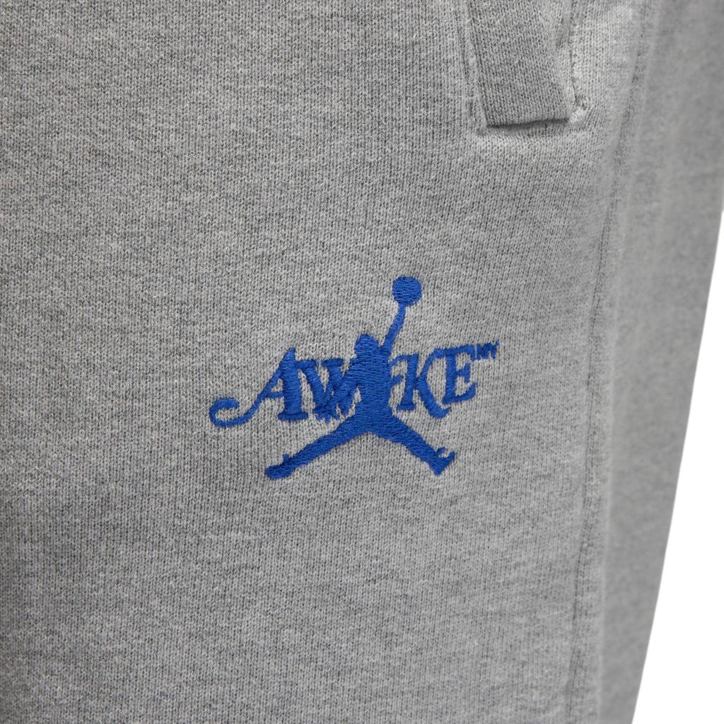 Jordan X Awake NY Collaboration FW24 Fashion Soft Skin-Friendly Minimalist Comfortable Knitted Sports Pants Men Bottoms Gray FQ5446-091