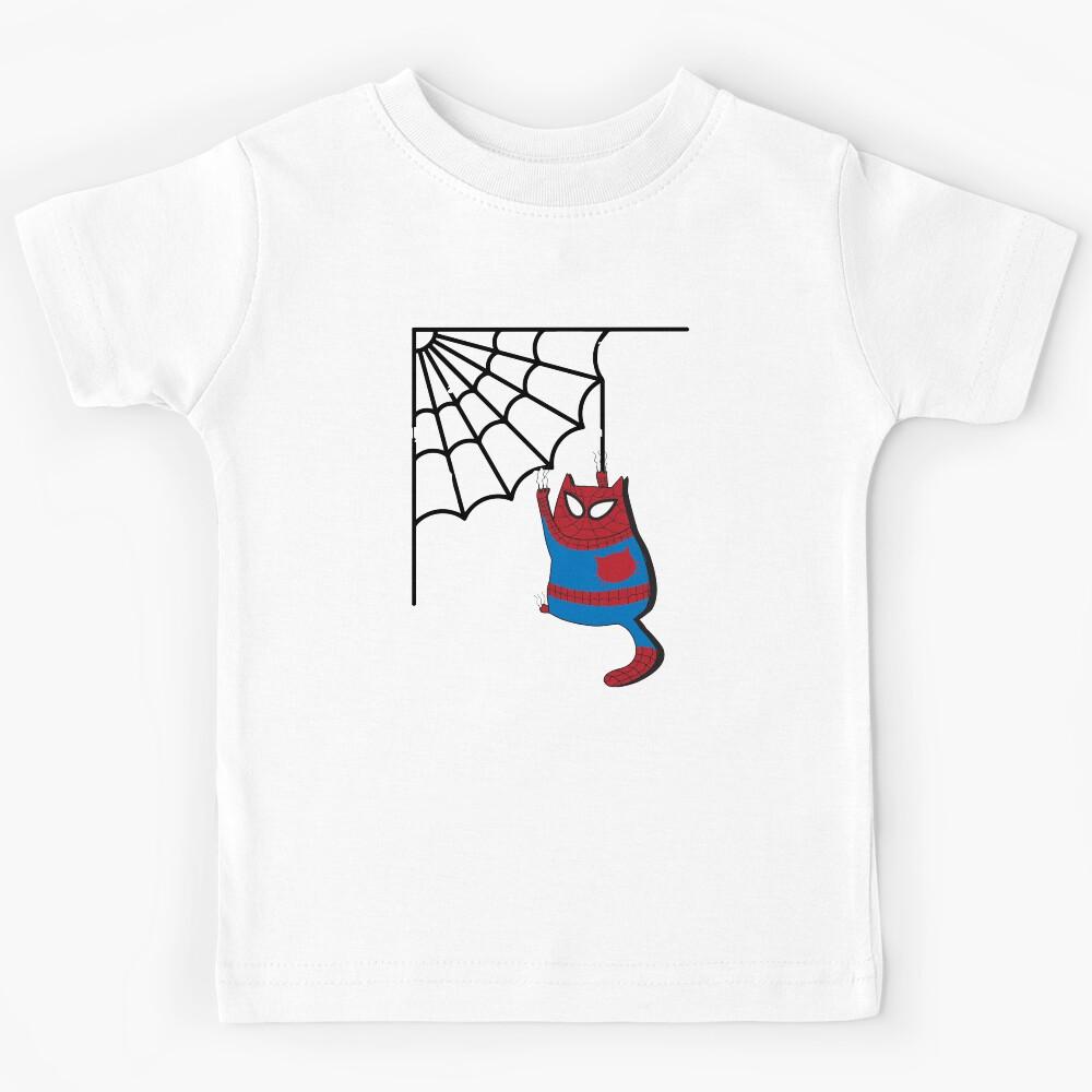 Spider cat funny funny Kids T-Shirt 100