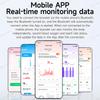 Smartwatch Multifunctional Screenless Wristband with Body Temperature Health Monitoring Call Alerts Waterproof Sports Bracelet