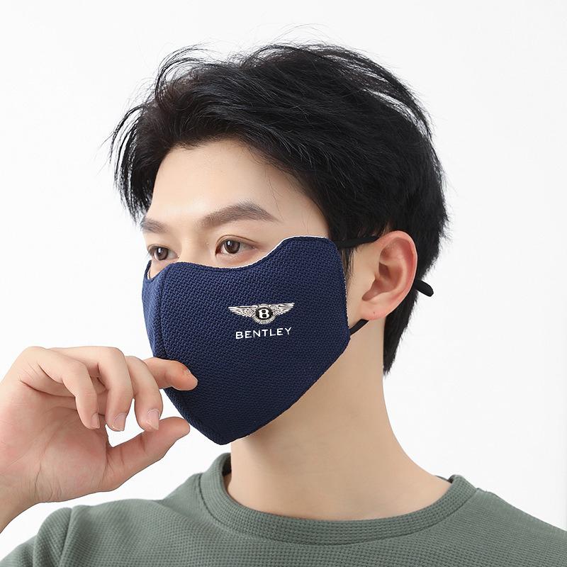 

Winter Warm Face Cover Windproof Breathable Polar Cycling Mask Thermal Anti-Cold Ski Mask For Bentley GT MULLINER Accessories 1pc синій