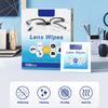 100pcs Moistened Optical Wipes Safe For Anti Reflective Coating Glasses Travel Friendly Individually Wrapped