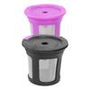 2pcs Reusable Coffee Pods Coffee Filters Refillable Coffee Pod Capsules with Brush Spoon