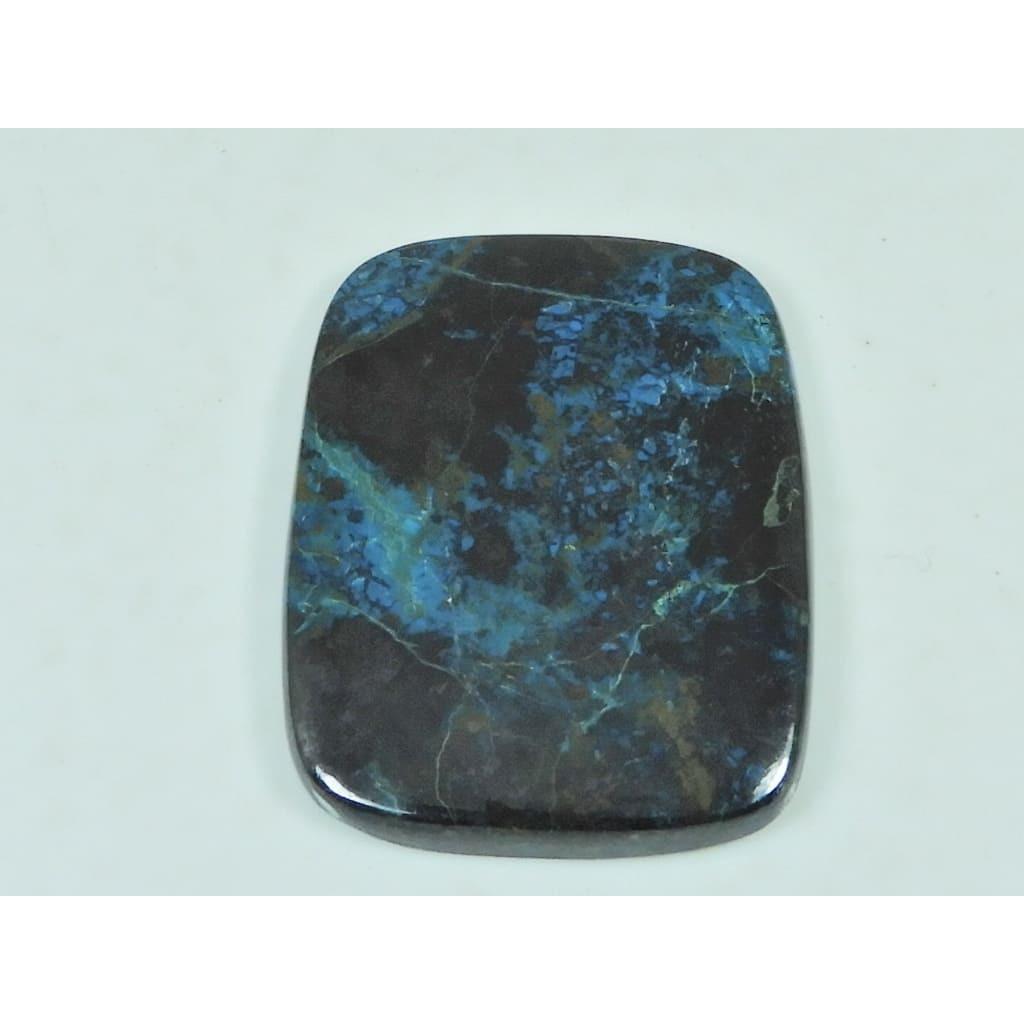 30X39X04 MM Natural Azurite Octagon Shape Cabochon Loose Gemstone 66 Cts. G-232
