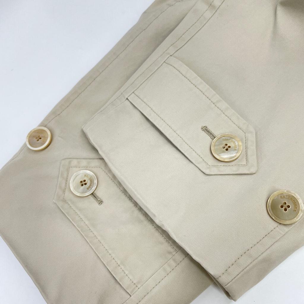 BALENCIAGA 2019 558695 Oversized Balmacaan Coat coat 44 beigeUsed