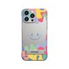Graffiti Smiley Face Geeignet für IPhone16 IPhone Hülle 15promax Ultradünn Rahmenlos 14 Schlicht 13 Halterung