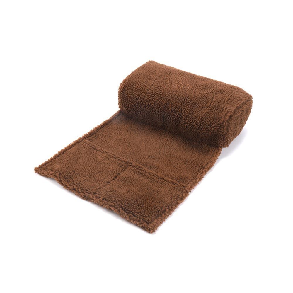 Slow-rebound Recliner Headrest Faux Lambswool Armchair Cervical Support Living Room