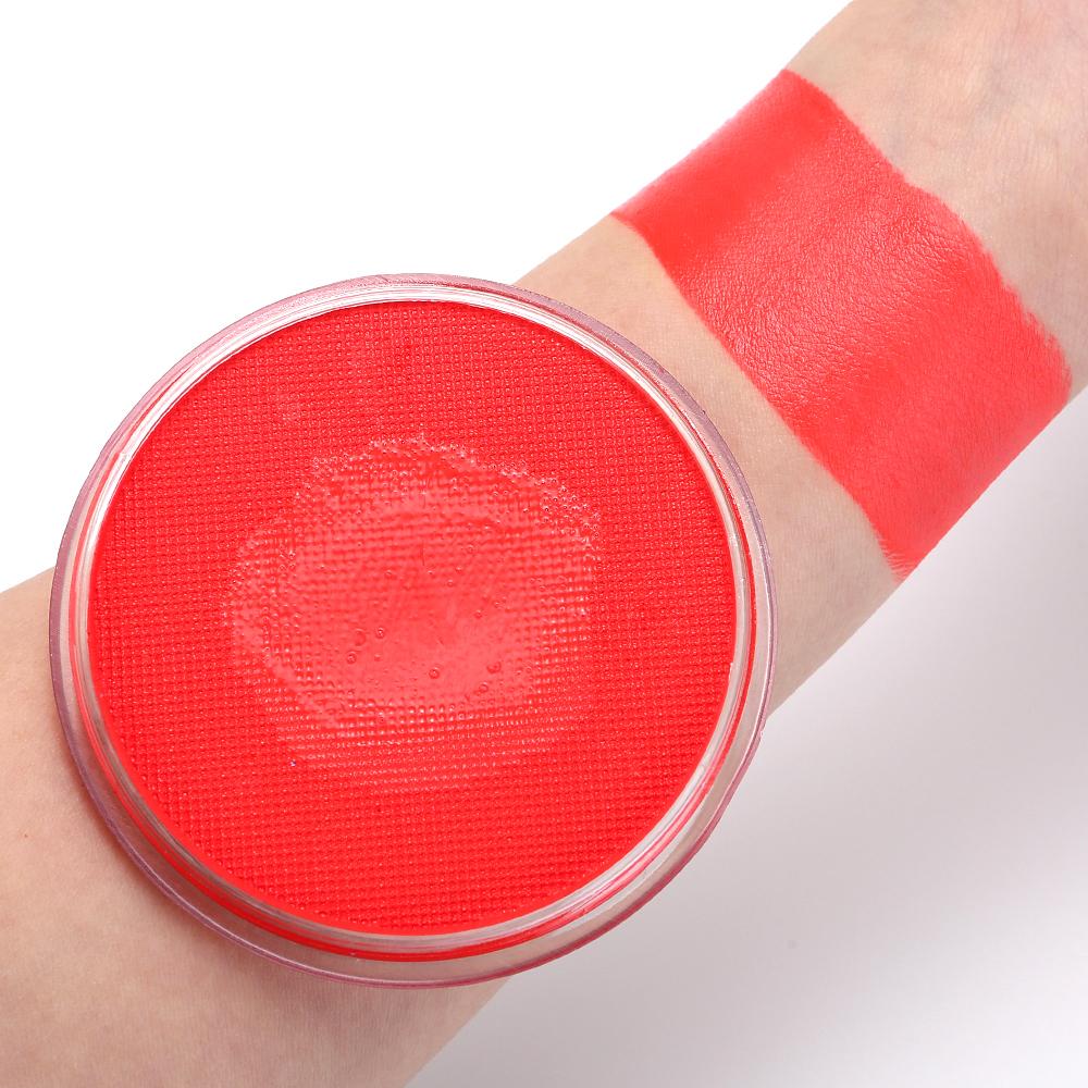 UV Barva na Obličej a Tělo Černá Světla Neonová Fluorescenční Svítící Barva Vodou Aktivovaná Make-up Malířský Pigment