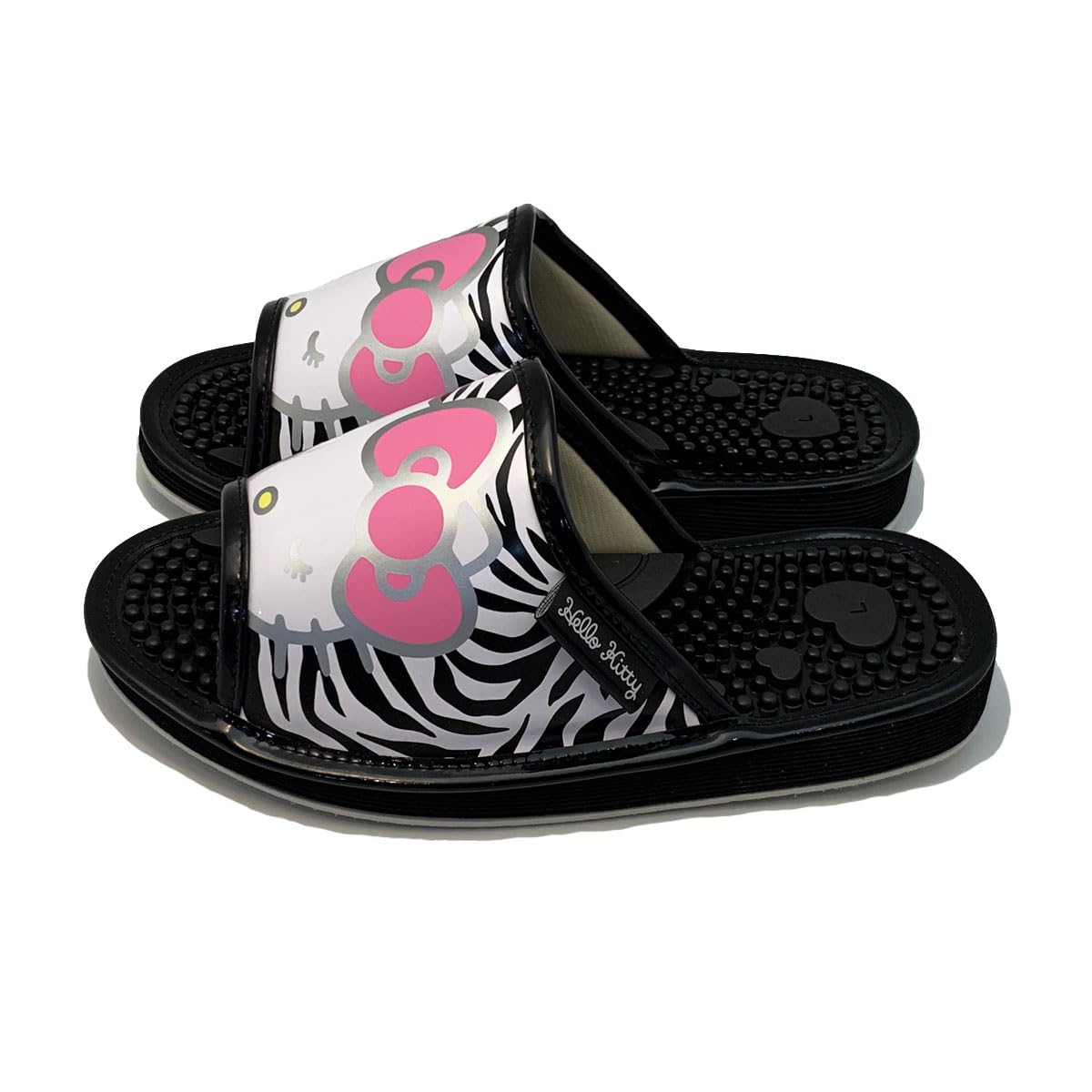 

Здорові Сандалі Sanrio Animal Design SAHS004 Hello Size Японського виробництва, (Чорне кошеня, 25.0 см) чорний