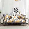 Four Seasons Universal Washed Twill Cotton Printed Sofa Cushion Korean Style Small Fresh Patchwork Non-slip Sofa Cushion Towel