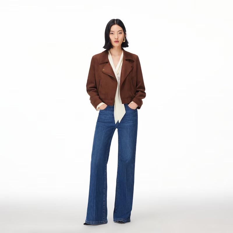 VEROMODA Women's V-Neck Tie-Detail Loose Blouse