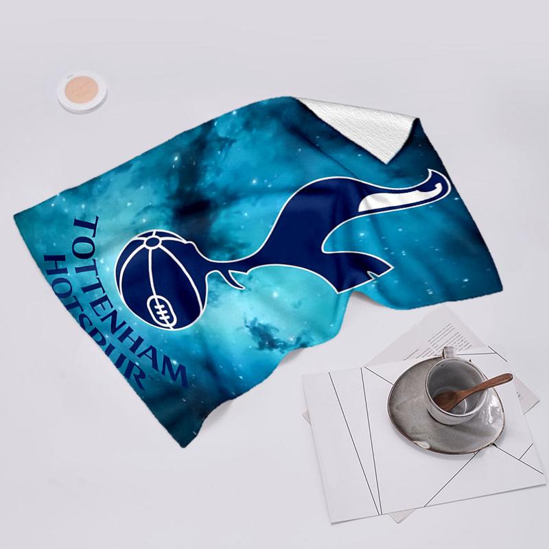 proof beach towel with Tottenham Hotspur F pattern - soft,absorbent,quick-drying,machine washable - perfect for swimming,camping,bathing