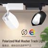 COB Floodlight Wide-Angle Wall Washer and Track Spotlight for Galleries, Exhibitions, and Stores