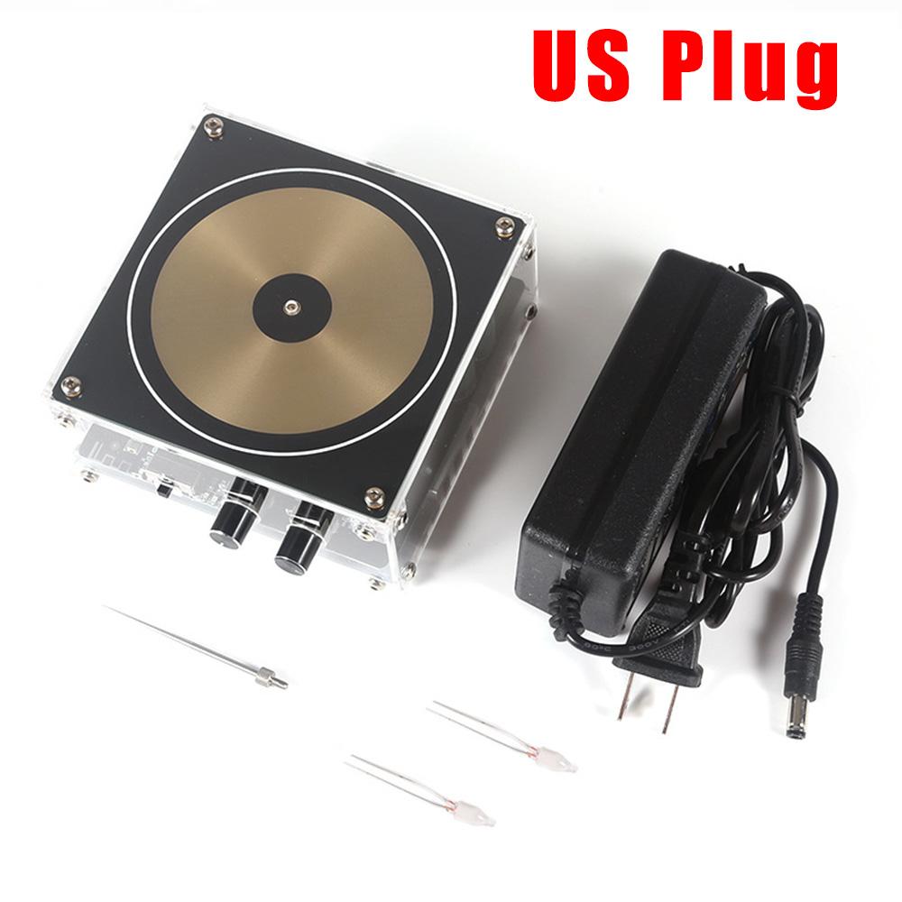Plus Version Bluetooth Music Tesla Coil Wireless Transmission Science Experiment Desktop Toy Touchable Artificial Ligh
