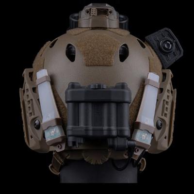Batteriekasten-Haltesystem Verstellbar Helm NVG-Batteriebeutel Helm-Batteriebox-Tasche für AN/PVS31 Batteriebox