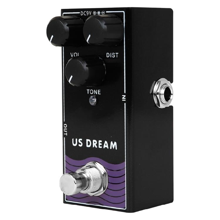 Overdrives Guitar Pedal, Overdrives Guitar Effects Pedal with Bright Tones, Small Size Guitar Pedal for Electric Guitar