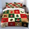 Festive Holiday Decoration Set Kid'S And Adults' Bedroom Decor, Exquisite Three-Piece Bedding Set Gift