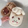 Autumn and Winter Korean Version of Cute Cartoon Bear Hooded Than Bear Teddy Dog Clothes Cat Warm Pet Two-legged Fleece Jacket