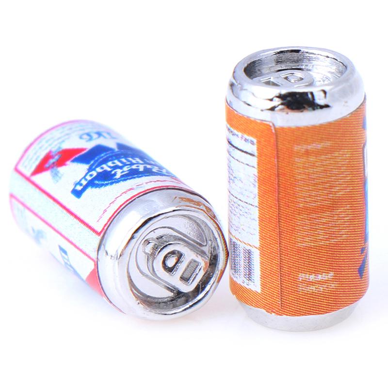 Creative Diy Accessories Doll House Food Play Mini Beer Can Bar Beach Scene Model