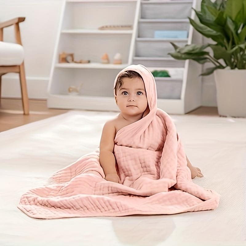 2pcs Hooded Towel Set 76.2cm X 76.2cm Beach Towel Ultra Soft & Absorbent Bath Towels Warm Unisex Cute Design Swaddling Clothes