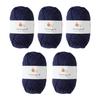 Raw Wool Melange Medium 30g 5 Navy Yarn, Weight, (60m), 60% Wool, 40% Acrylic, Balls,