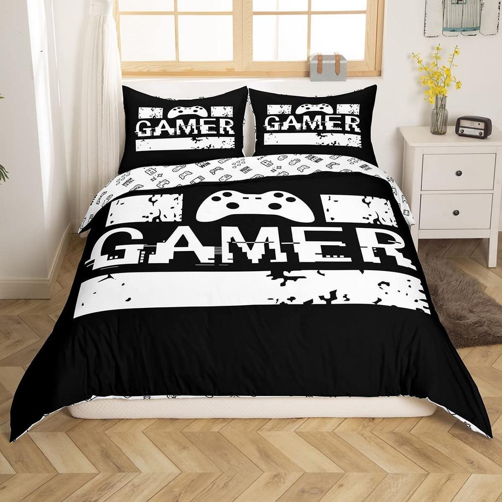 Halloween Horror Theme Three-Piece Quilt Cover 3D Digital Printing Bedding Set Bed Cover