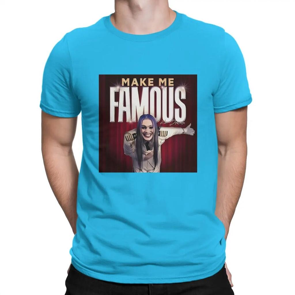 Make Me Famous Különleges póló K-Kim Draculas alkalmi póló Legújabb póló felnőtteknek