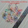 2000pcs/lot Children Transparent Hair Rubber Bands for Bracelets Baby Elastic Small Hair Tie Gum Kids Hair Beads Hair Accessorie