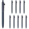 Mitsubishi Pencil Water-based Ballpoint Pen Uniball Zento Standard 0.7 Indigo 10 Sticks UBNZSC07....