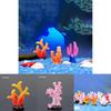 Buntes Harz-Korallenornament für Aquarien und Fischtanks