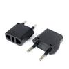 1-50 stk EU Euro KR pluggadapter USA til EU pluggadapter Travel KR EU-adapter Elektrisk EU KR pluggomformer Strømuttak AC-uttak