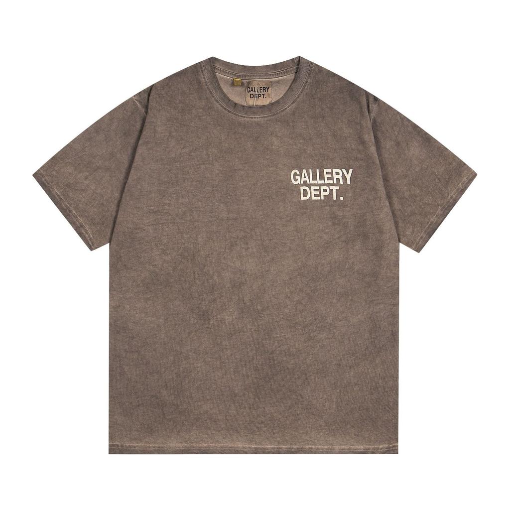 26SS Foreign Trade Gallery Dept T-Shirt Collection Gallery Casual Short Sleeve Men's and Women's Same Style Factory Spot Straight Hair