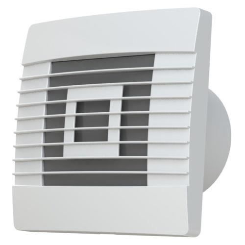 Ventilateur - INVENA - 100mm - Standard - Volet De Gravité - Couleur Blanche