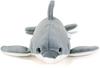 Calorata Bottlenose Dolphin Plush Toy Realistic Dolphin Animal Toy Doll Gift Present Birthday Christmas Present (Reclining Series/Soft Touch) (Twice
