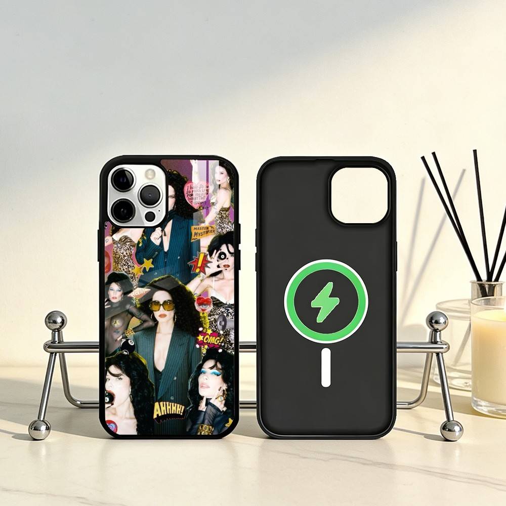 

Singer H-Halsey Phone Case For iPhone17,16,15,14,13,12,11 Plus,Pro Max Magnetic For Magsafe Wireless Charging iPhone14PRO