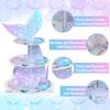 Disposable 3Tier Cupcake Stand Cake Stand Dessert Display Rack Birthday Themed Party Gift Wedding Decor Easy To Use