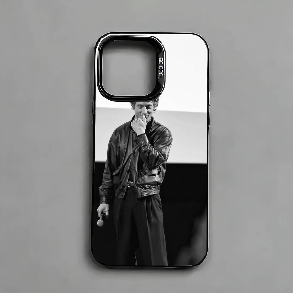 Jeremy-y Allen-n Weißer Schauspieler Handyhülle Für iPhone 17,16,15,14,13,12,11 Plus,Pro Max,XS,Bunte Silberne Handyhülle Funda Cover