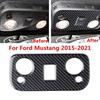 Roof Lamp Reading Light Cover Trim For Ford Mustang 2015- Carbon Fiber Style