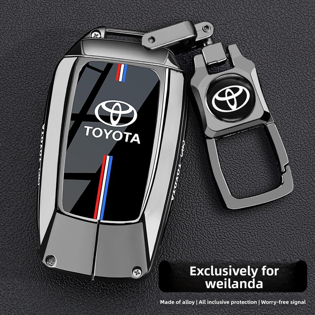 New Arrival Soft Car Key Case Cover For Toyota CHR Hilux Fortuner Land Cruiser 200 Camry Corolla Crown RAV4 Highland