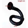Flexible Smoke Exhaust Ventilator Pipe Positioning Bamboo Tube Suction Air Collector Hood Industrial Smoke Extraction System