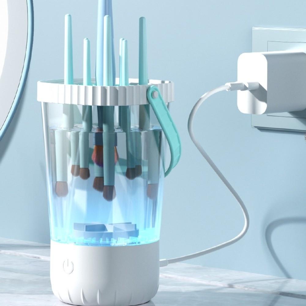 Fast Cleaning Automatic Cosmetic Washing Tool Quick Drying Cosmetic Brush Storage Box Beauty Brush