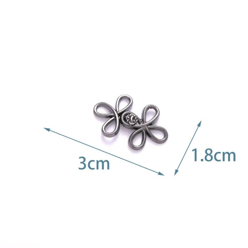 Reusable Metal Buttons Pearl Snap Fastener Pants Pin Retractable Button Sewing-on Buckles for Jeans Perfect Fit Reduce Waist