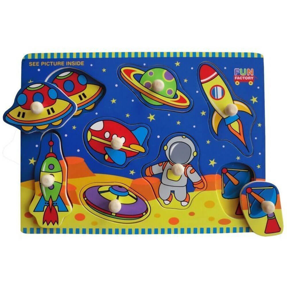 Peg Puzzle with Knobs (Space)