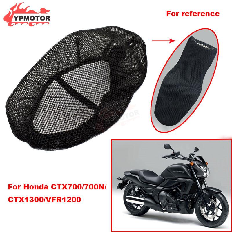 CTX 700/1300 VFR 1200 Motorcycle Set Seat Cover Pad Guard Heat Insulation Breathable Net For Honda CTX700/700N/CTX1300/VFR1200 CTX700 700N