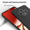 For Oppo Reno12 F 5G Case Anti-Drop Liquid Silicone Phone Cover with Strap