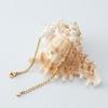 Steel Chain Pearl Bracelets Gold Color Beads Bracelets Dainty Simple Thin Pulseras  Party Wedding