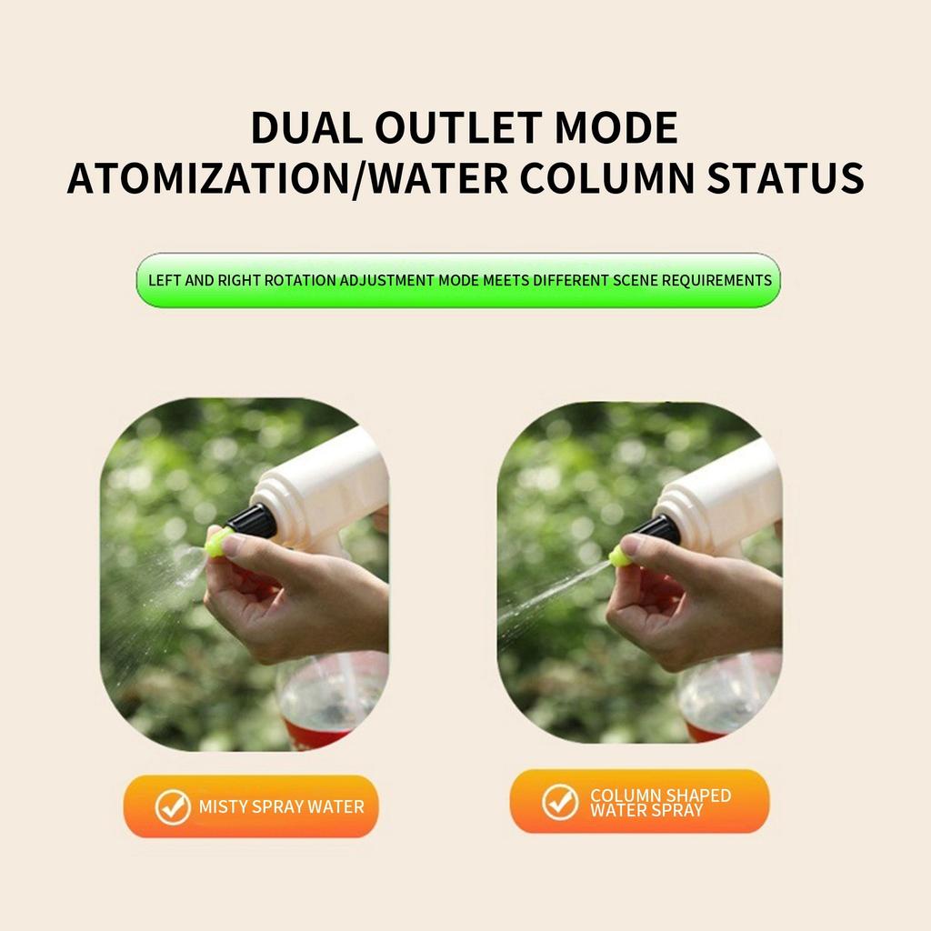 Regadera eléctrica, rociador de riego para jardín, herramientas de jardinería, regadera