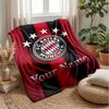 Couverture Flanelle Personnalisée Bayern Munich Texte Nom Logo Football Couverture Polaire Personnalisée Cadeau Spécial Pour Canapé Chambre Maison