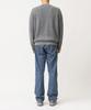 BEAT&SLNC Morrow Crewneck Cardigan (Melange Grey)