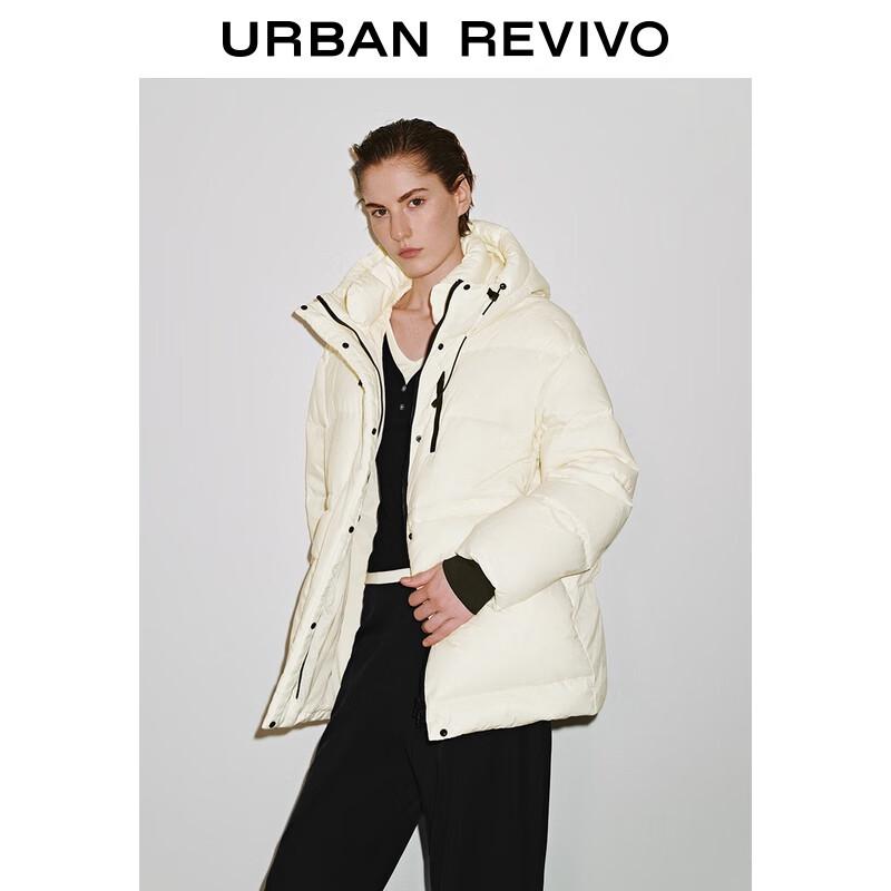 UR Women's Hooded Drawstring Down Jacket