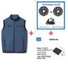 Summer Smart Cooling Fan Vest - Custom Air Conditioning Clothing for Outdoor Comfort